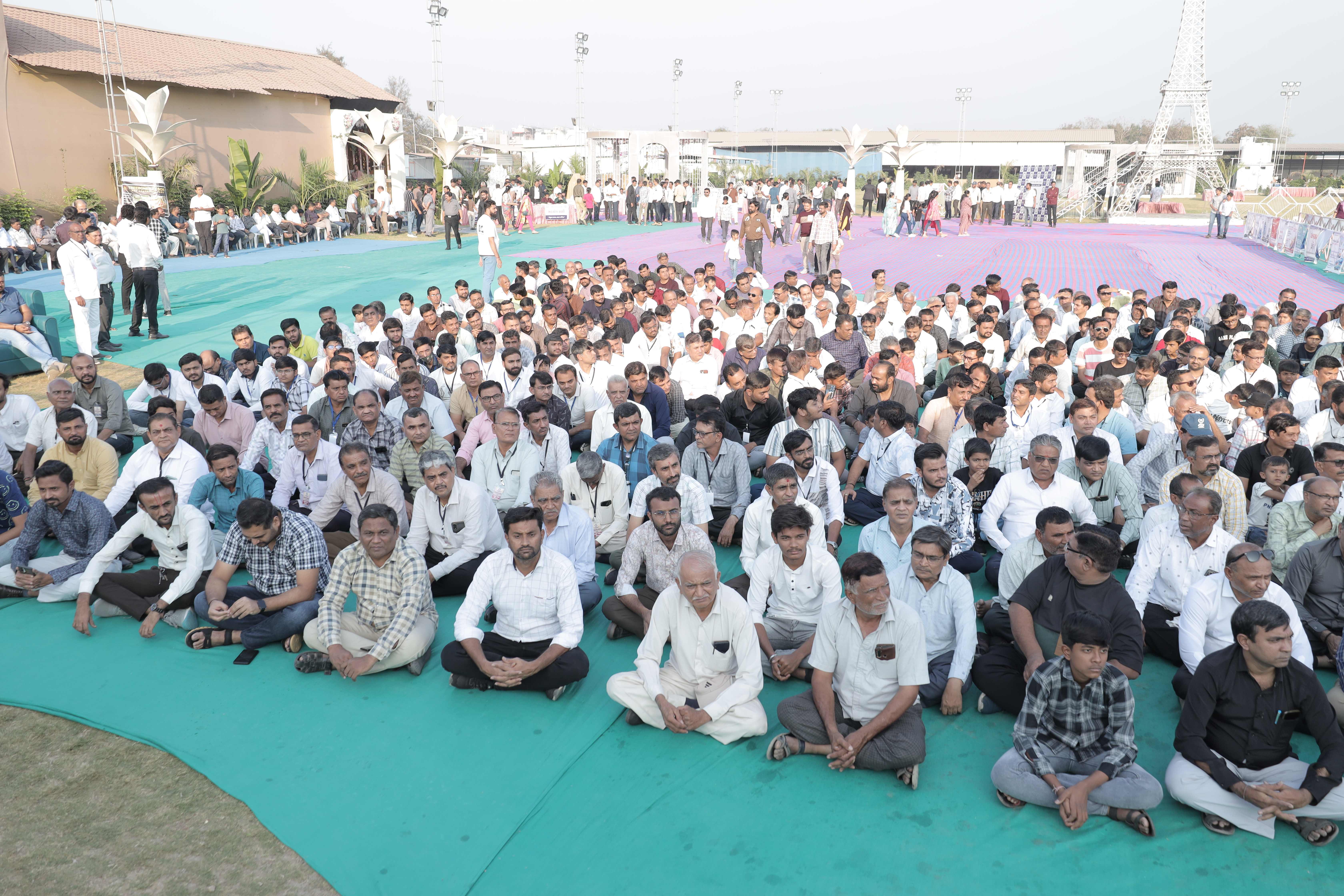 સ્નેહોત્સવ community gathering with 3000+ people